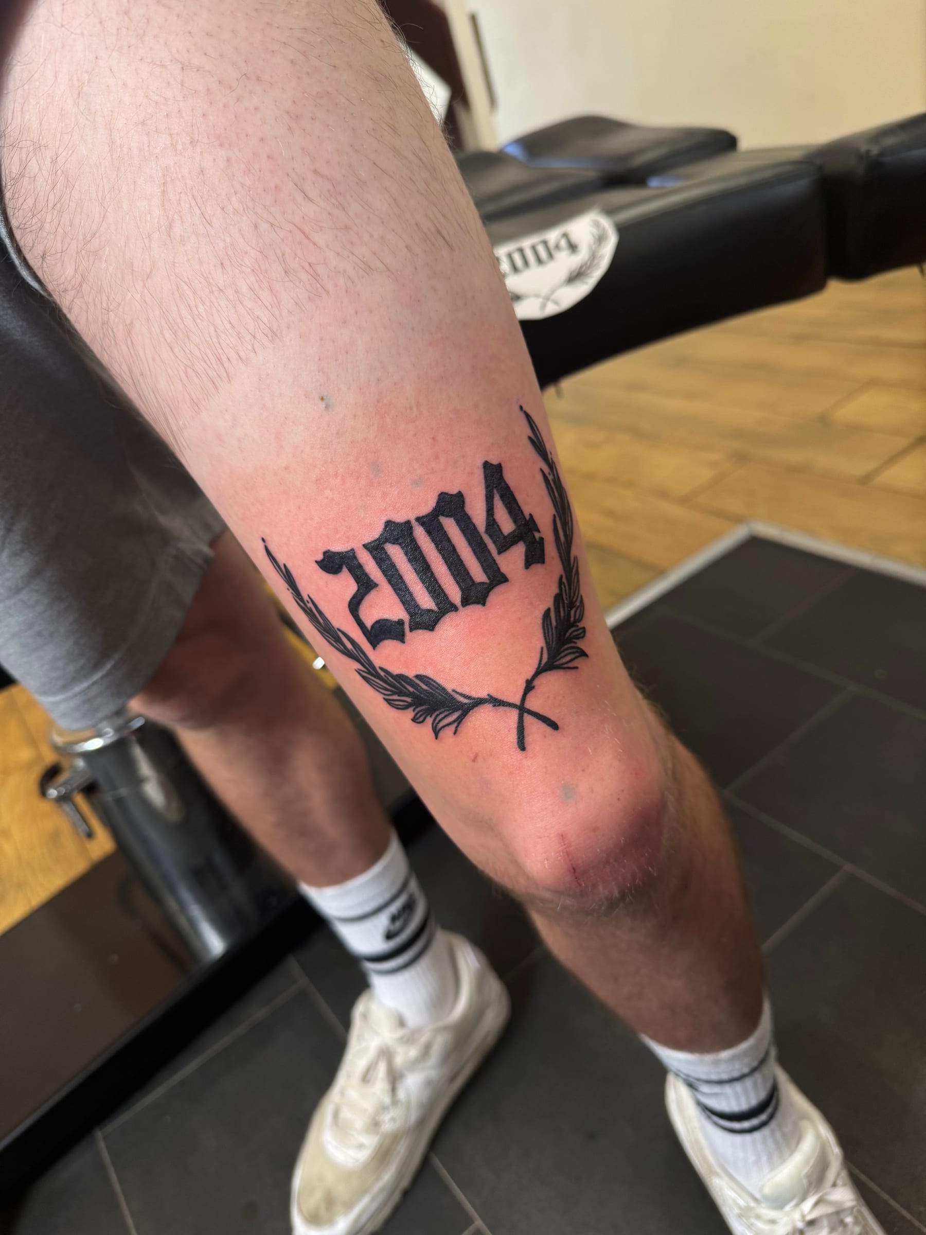 SCRIPT / BLACKWORK tattoo by ACREEDO